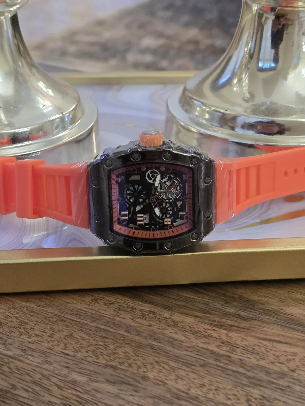 The Unbranded Brand striking orange